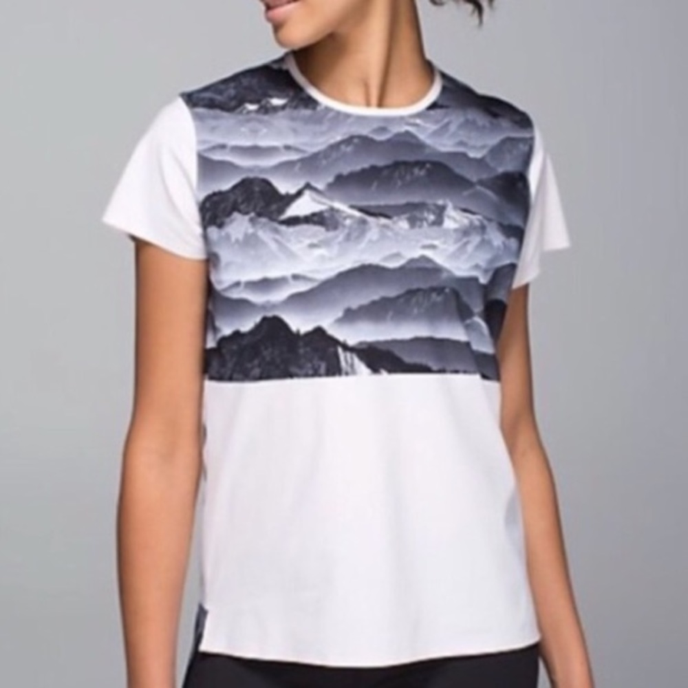 Lululemon workout shirt.
